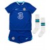 Chelsea Jorginho #5 Hjemmedraktsett Barn 2022-23 Kortermet (+ korte bukser)